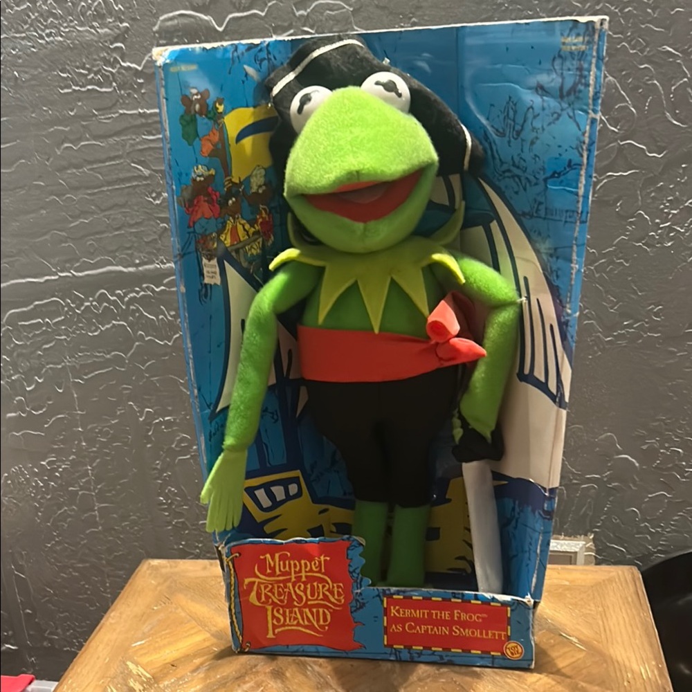 Vibrant Green and Black Reptile Plush with Unique Design